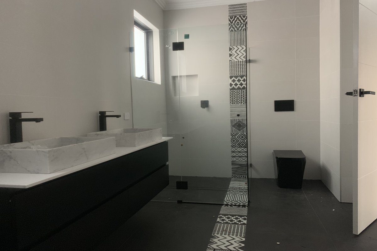 Bathroom renovation residential completed