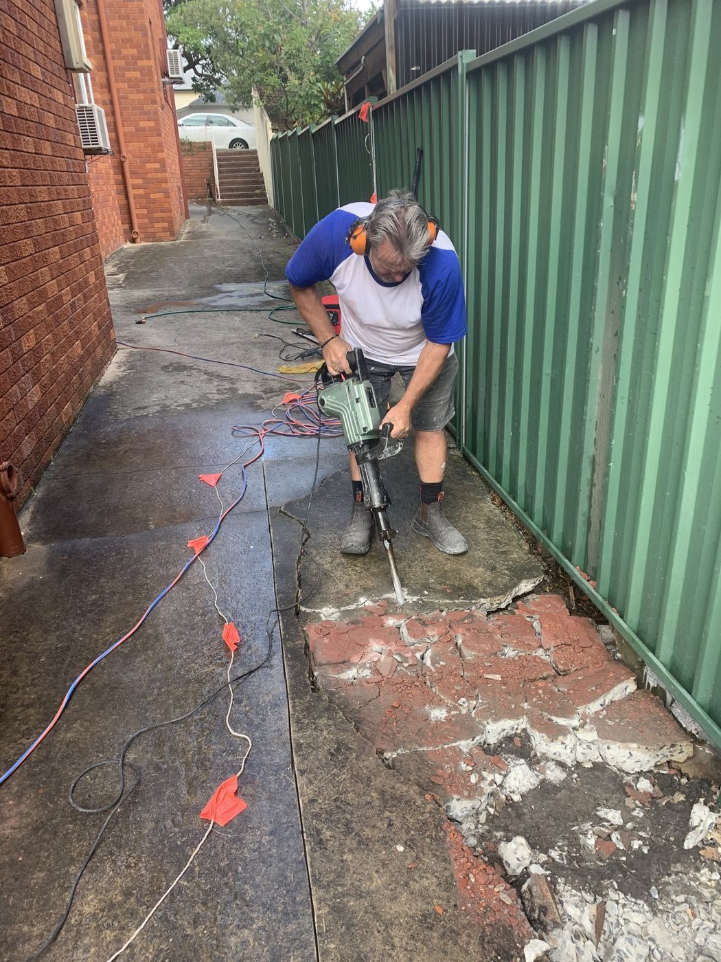 Side passage broken out Inner West