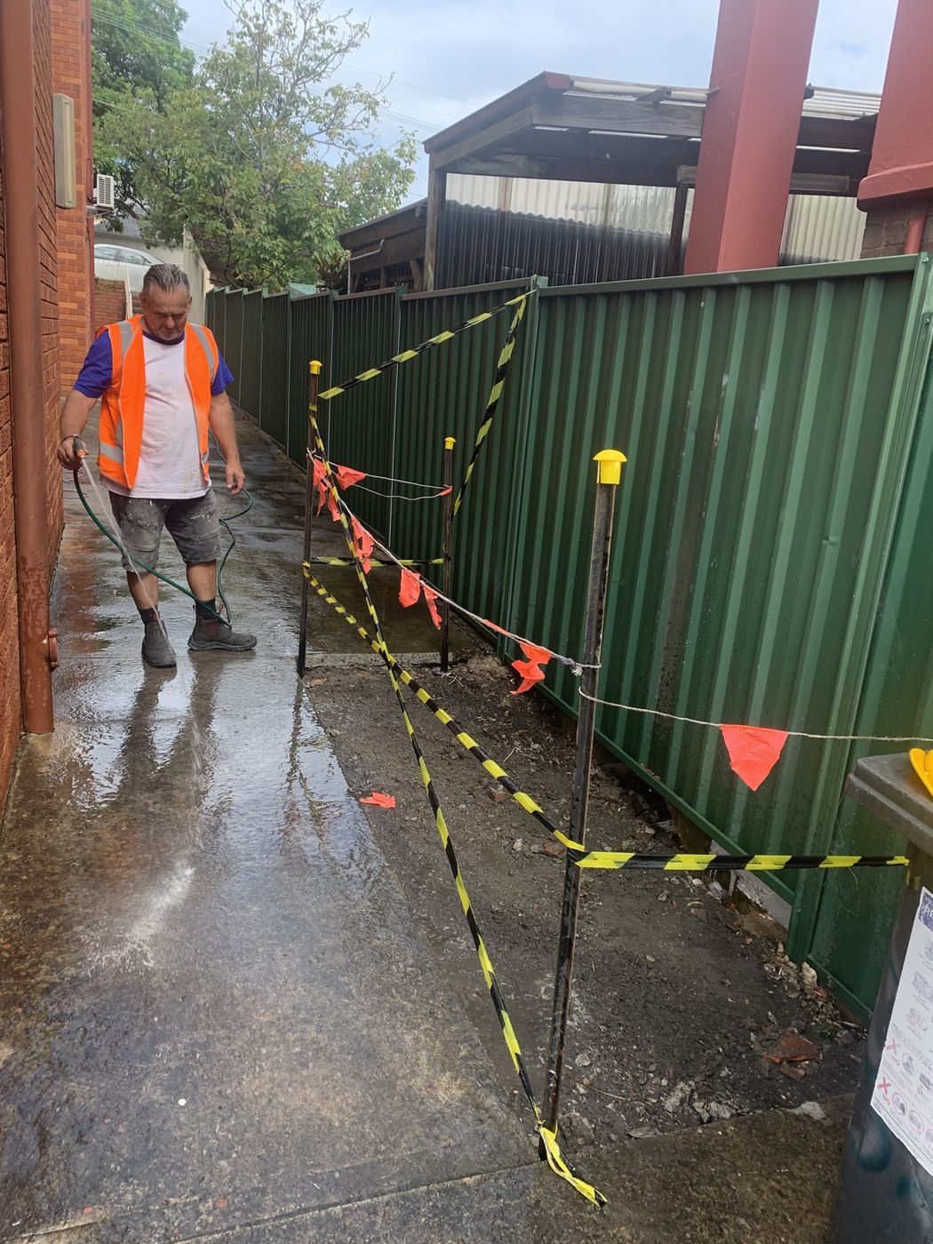 Barricading and site protection Inner West