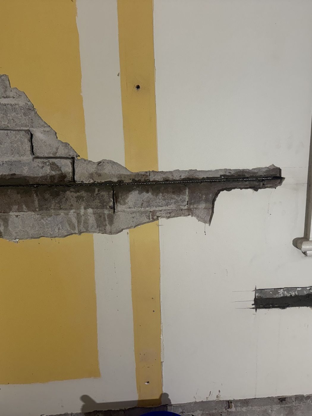 Brickwork repairs at window