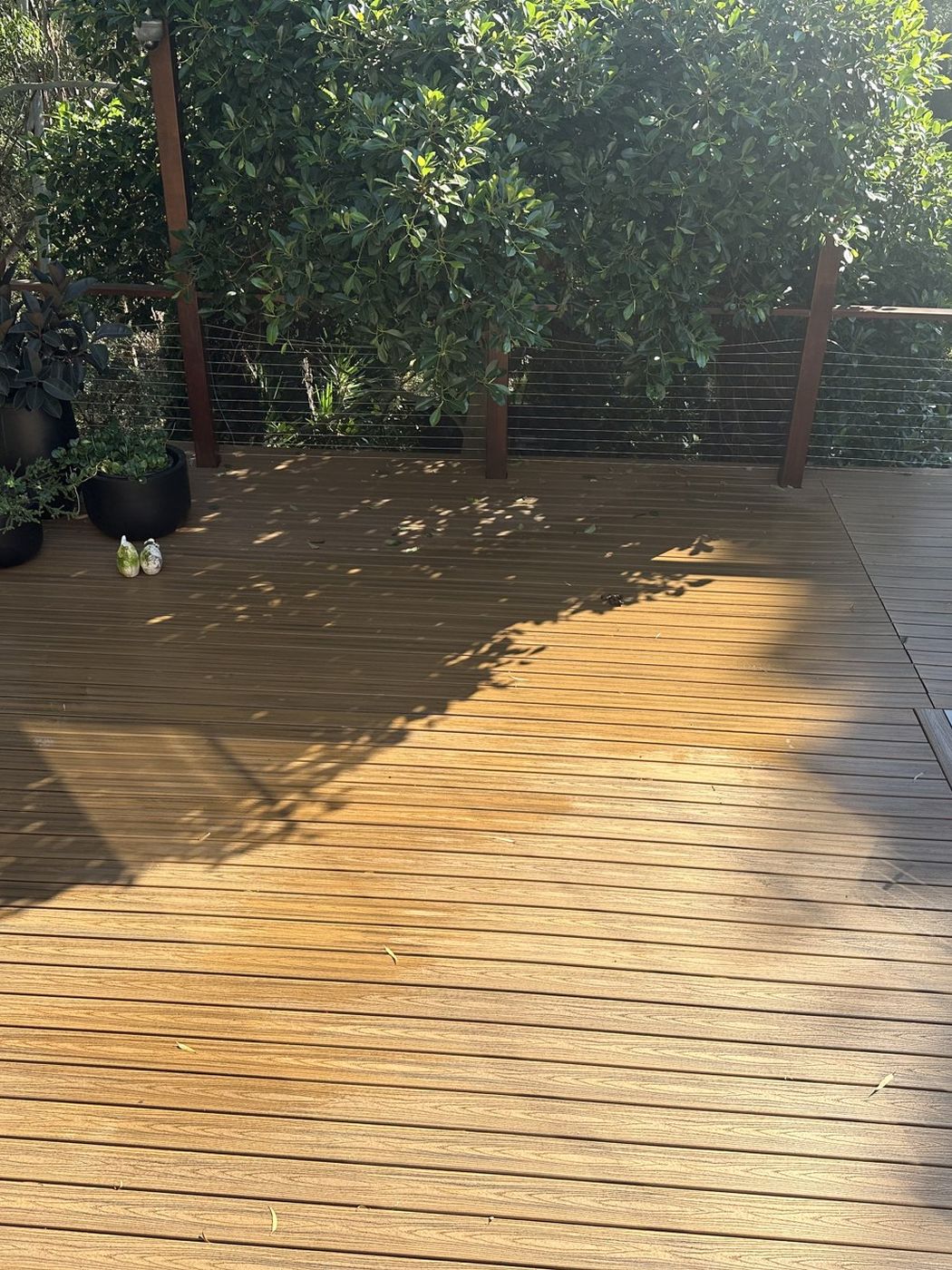 Deck and garden outlook Bexley