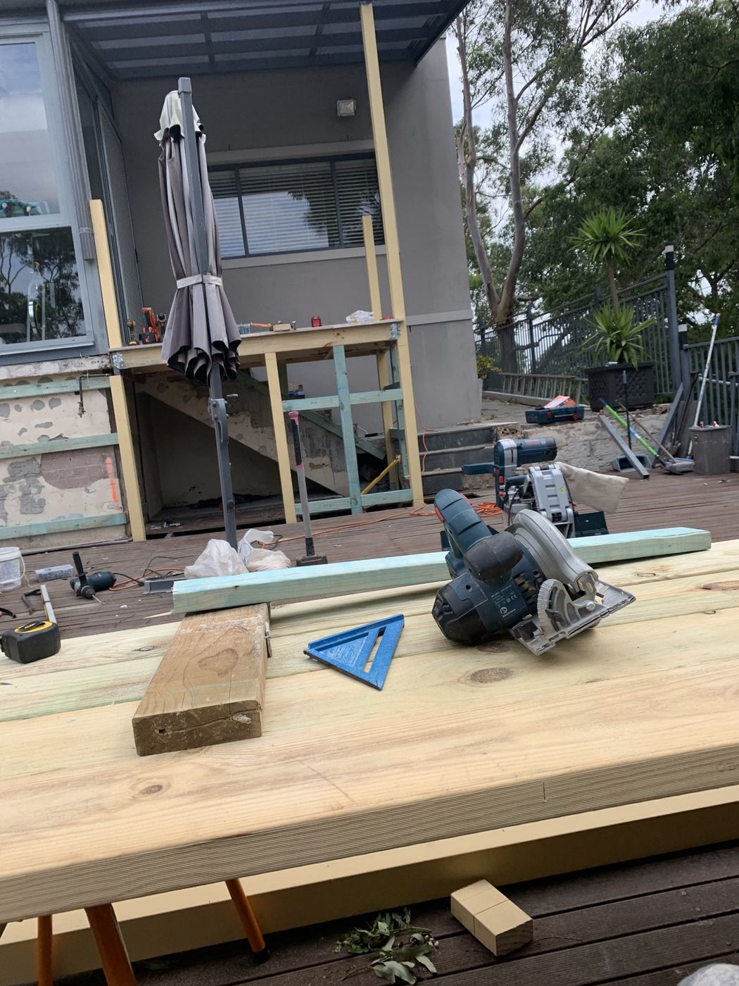 Deck works in progress Bexley