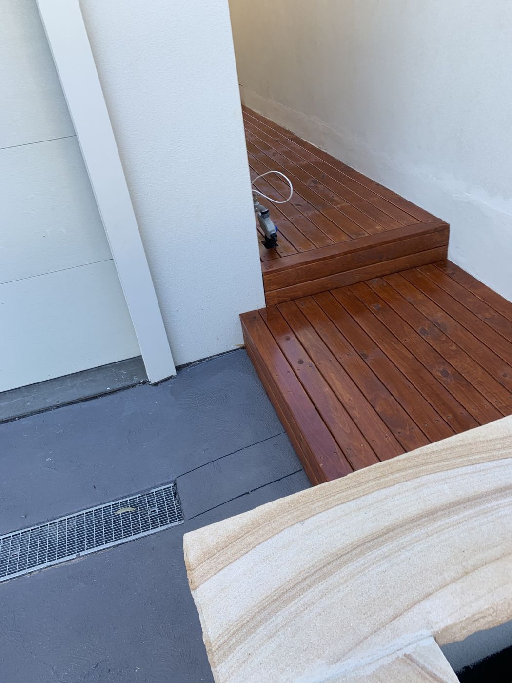 Hardwood deck and step Northern Beaches