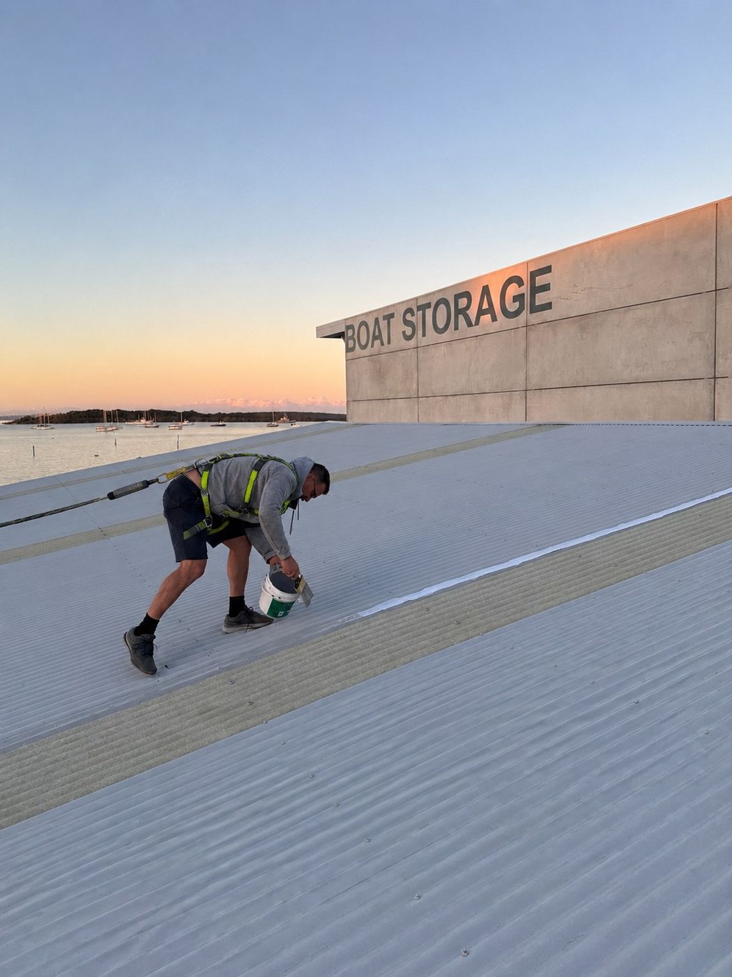 Roof sheeting replacement strata property