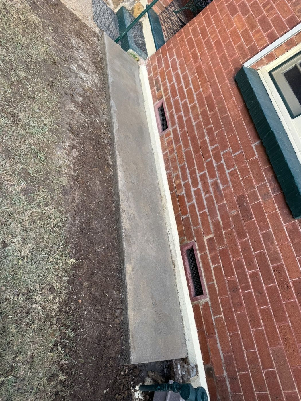 Excavation along brick wall for structural works Auburn
