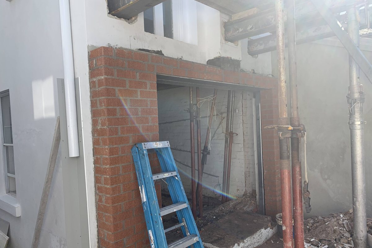 Structural opening residential
