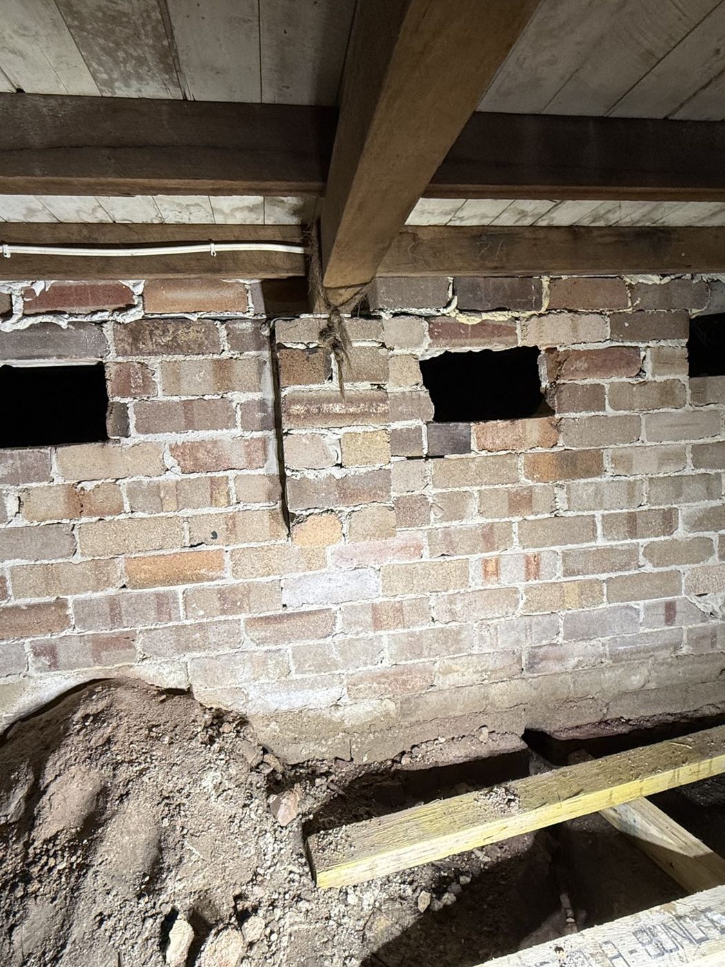 Completed subfloor ventilation Cammeray
